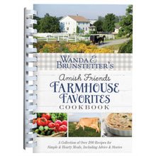 Wanda E. Brunstetter's Amish Friends Farmhouse Favorites Cookbook Front Cover