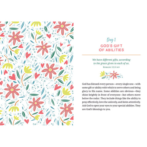 Daily Little Blessings for Women (Paperback Edition) Inside Sample