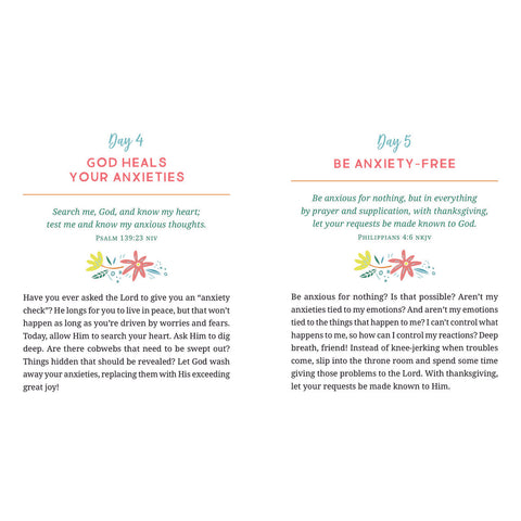 Daily Little Blessings for Women (Paperback Edition) Inside Sample