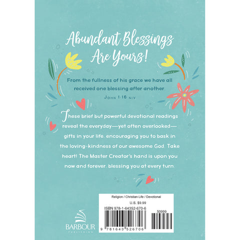 Daily Little Blessings for Women (Paperback Edition) Back Cover