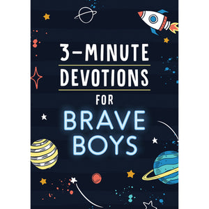 3-Minute Devotions for Brave Boys Front Cover