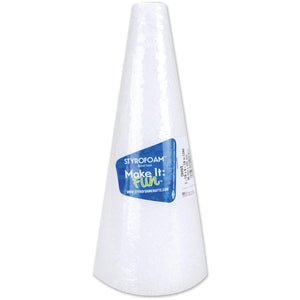 Styrofoam cone
