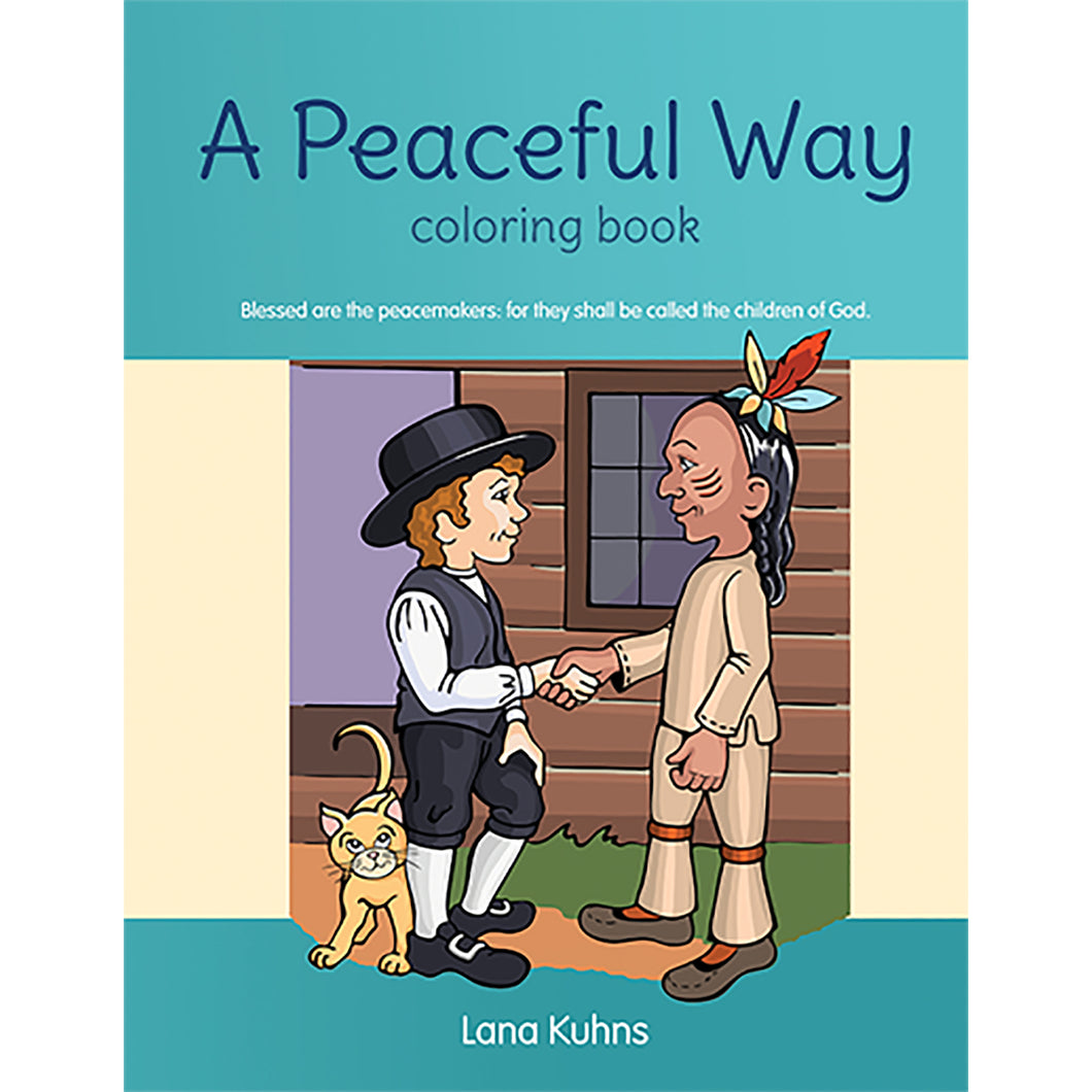 A Peaceful Way Coloring Book 50499