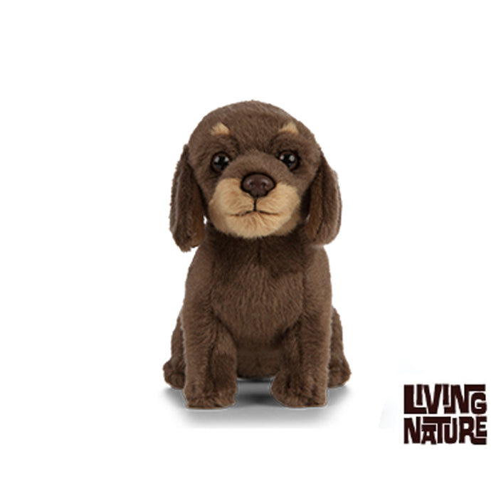 Living Nature Dachsund Puppy Plush Toy AN446