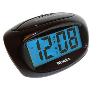 Westclox Large Display Digital LCD Alarm Clock