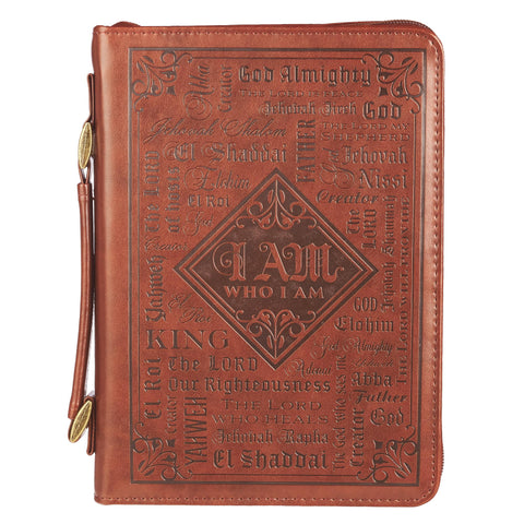 Names of God Brown Bible Cover BBL641