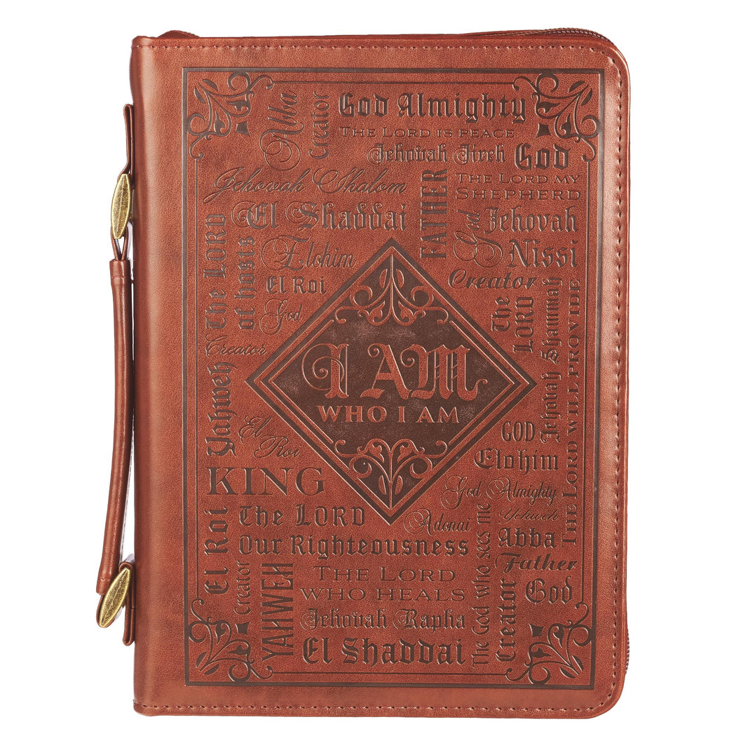 Names of God Brown Bible Cover BBL641