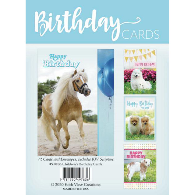 Boxed Cards Children's Birthday Cards 97836
