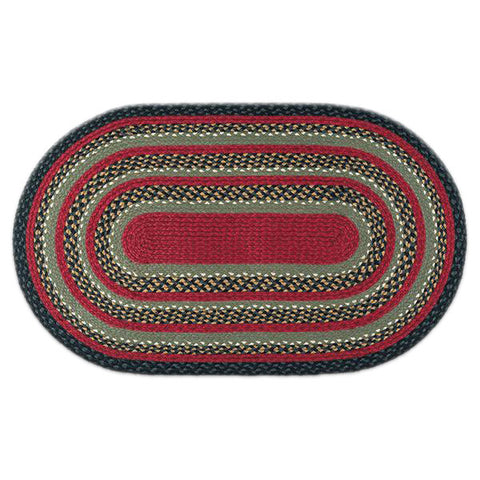 Braided rug.