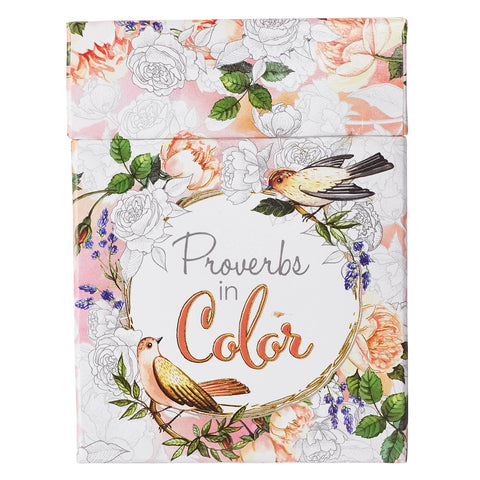 Proverbs In Color Coloring Cards CBX006