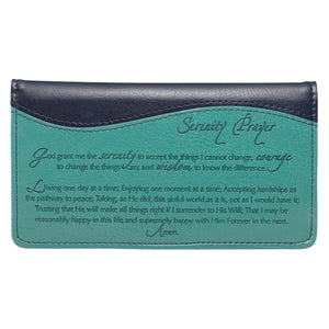 Serenity Prayer Checkbook Cover CHB013