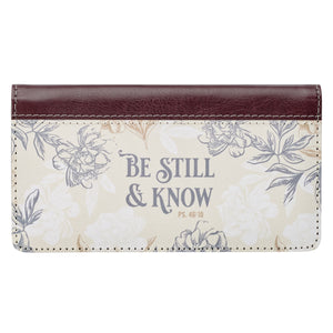 Be Still and Know Checkbook Cover CHB057