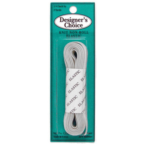1/4" Knit Non-Roll Elastic CJ-134