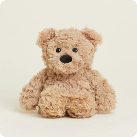 Brown Curly Bear Junior Microwavable Plush Toy CPJ-BEA-CB