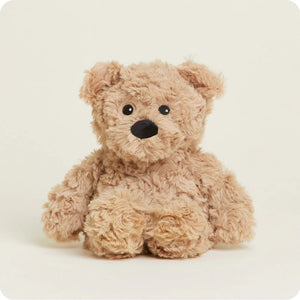 Brown Curly Bear Junior Microwavable Plush Toy CPJ-BEA-CB