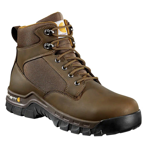 Men's Rugged Flex 6 inch Steel Toe Work Boot CMF6284 front angle