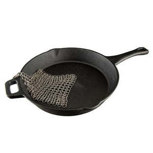 Cast Iron Scrubber 2331 with cookware