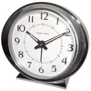 Westclox Baby Ben Alarm Clock Nickel