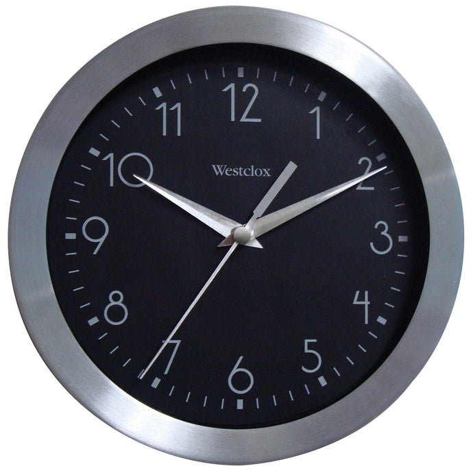 Westclox Aluminum Wall Clock