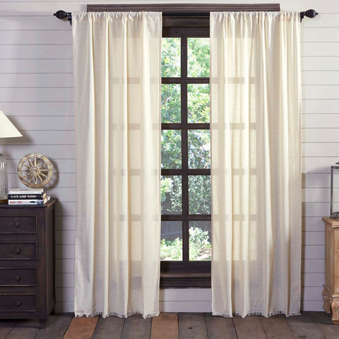 Pair of curtains panels.