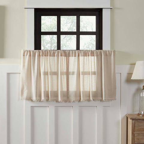Pair of curtains tiers.