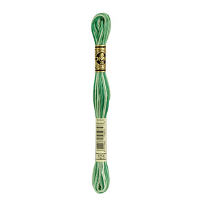Variegated Seafoam Green Embroidery Floss