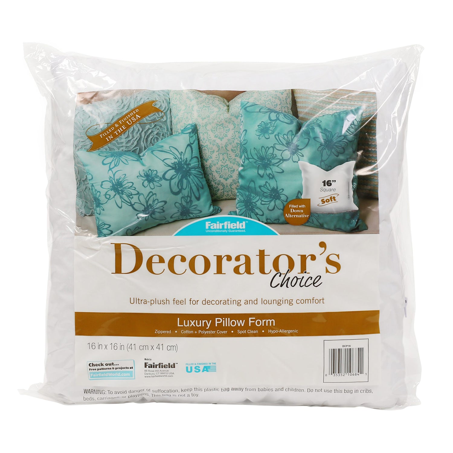 Fairfield Decorator's Choice Luxury Pillow Forms DCP1 – Good's Store Online