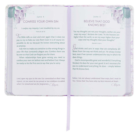 A Heartbeat of Hope Devotional for Women Inside Sample Page