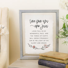 Sign Displayed on Tabletop