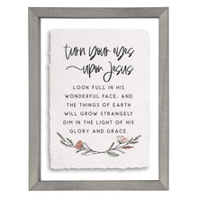 Turn Your Eyes Upon Jesus Sign FAR1098