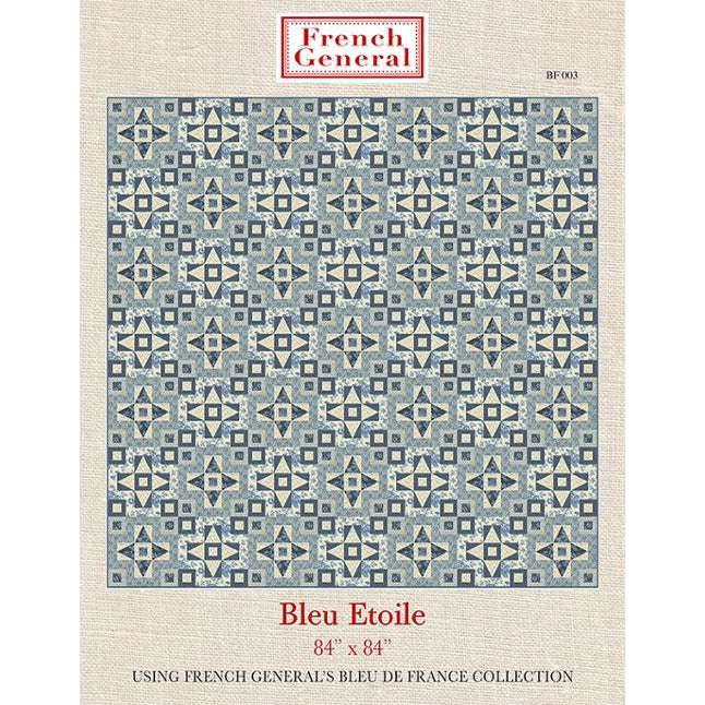 Bleu Etoile Pattern FG BR003 front