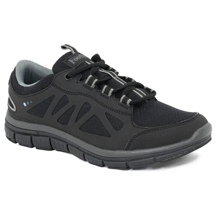 FootSteps women's Boundless black athletic shoe