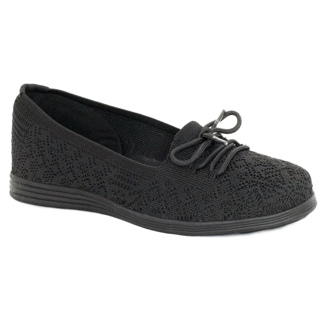 Footsteps Women's Sunbeams Black Tie Shoe FS3510 – Good's Store Online