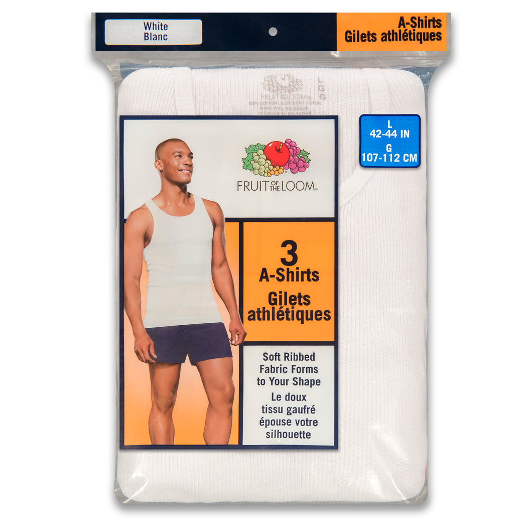 Fruit of the Loom Underwear T-Shirt Pack of 3
