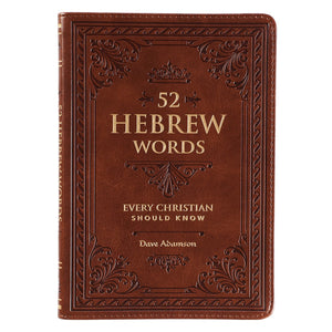 52 Hebrew Words Every Christian Should Know Devotional GB132