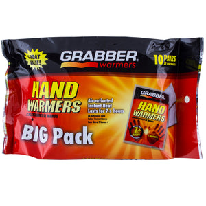 Hand Warmers, 10-pair pack.