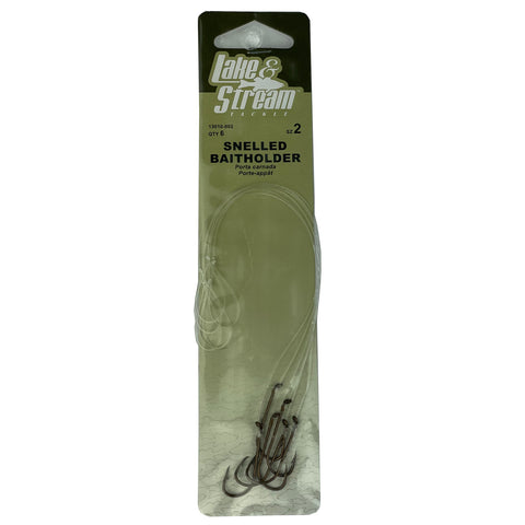 LAKER SNELLS BAITHOLDER-6/PK