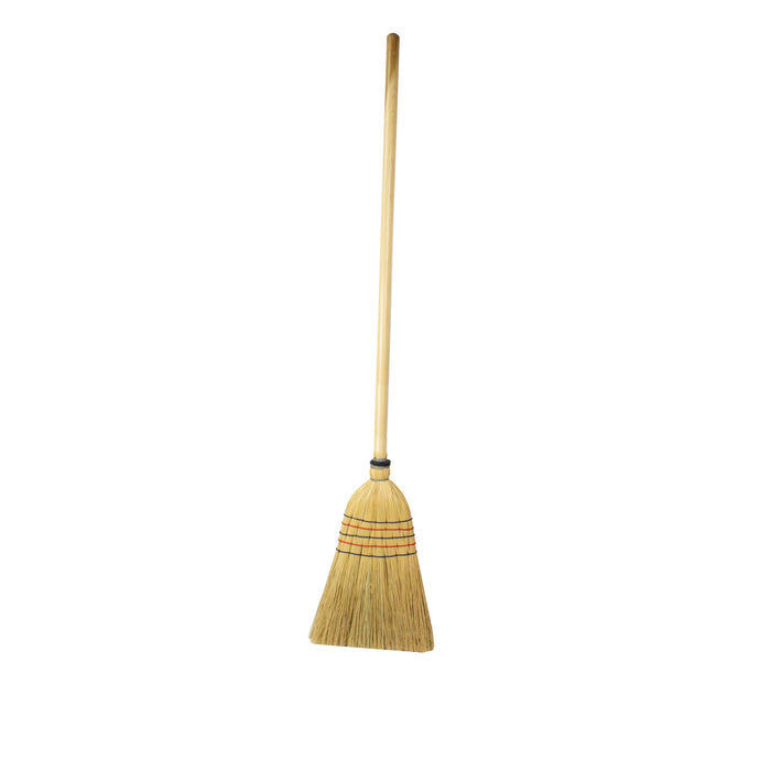 Handmade corn broom - heavy duty- five seams