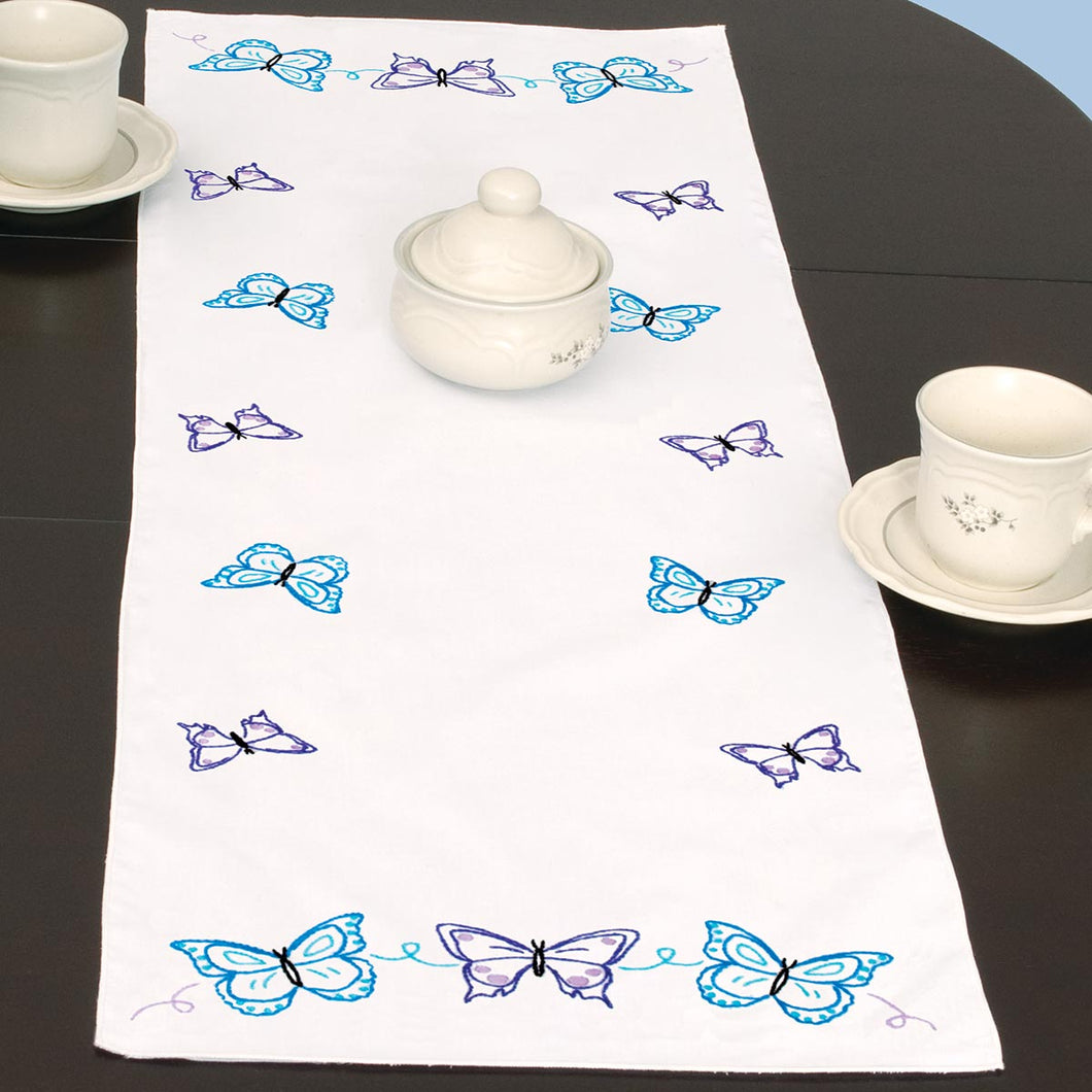 Brilliant Butterflies Table Runner