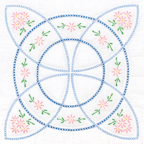 Vintage Design 18-Inch Quilt Block