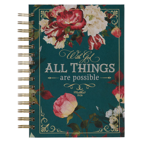 All Things Are Possible Wirebound Journal JLW155
