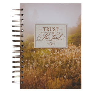 Trust in the Lord Grass Field Wirebound Journal JLW162