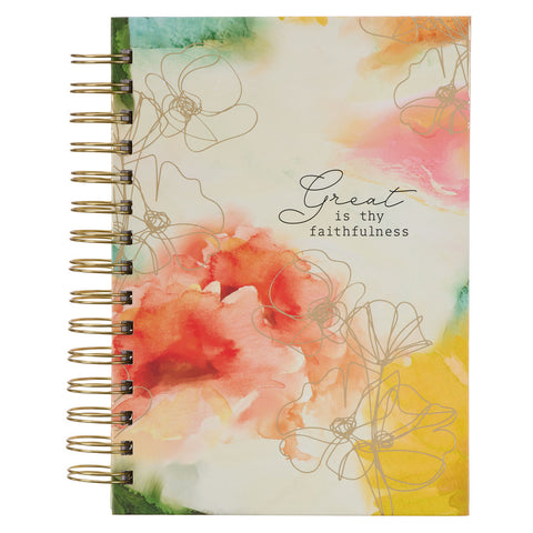 Great Is Thy Faithfulness Wirebound Journal JLW163