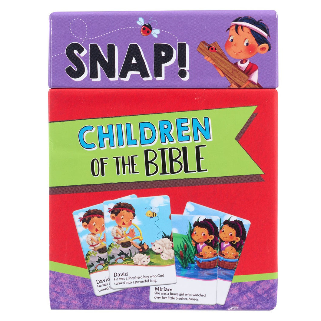 Christian Art Gifts Snap! �The Childen of the Bible Card Game KDS797