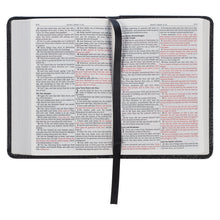 Black Faux Leather King James Version Pocket Bible KJV013