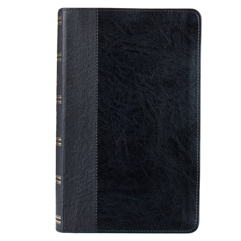 Two-Tone Giant Print KJV Bible with Thumb Index KJV074