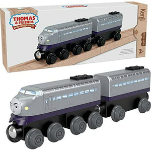 Kenji toy train and packaging