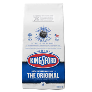 16 pound bag of Kingsford Charcoal briquettes front view