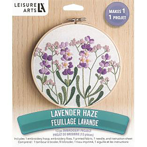 Lavender Haze Embroidery Kit