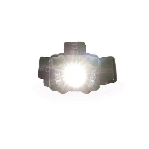 LuxPro Multi- Color Headlamp showing spotlight